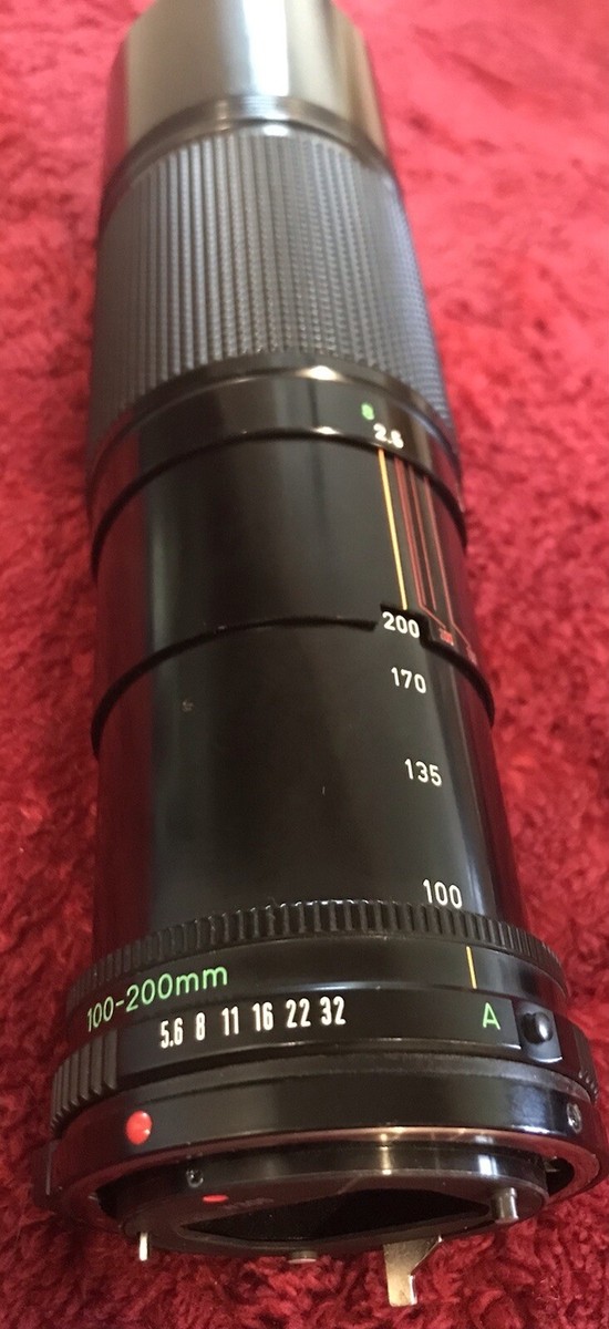 35mm SLR Canon Zoom Lens FD 100-200mm 1:5.6 | eBay