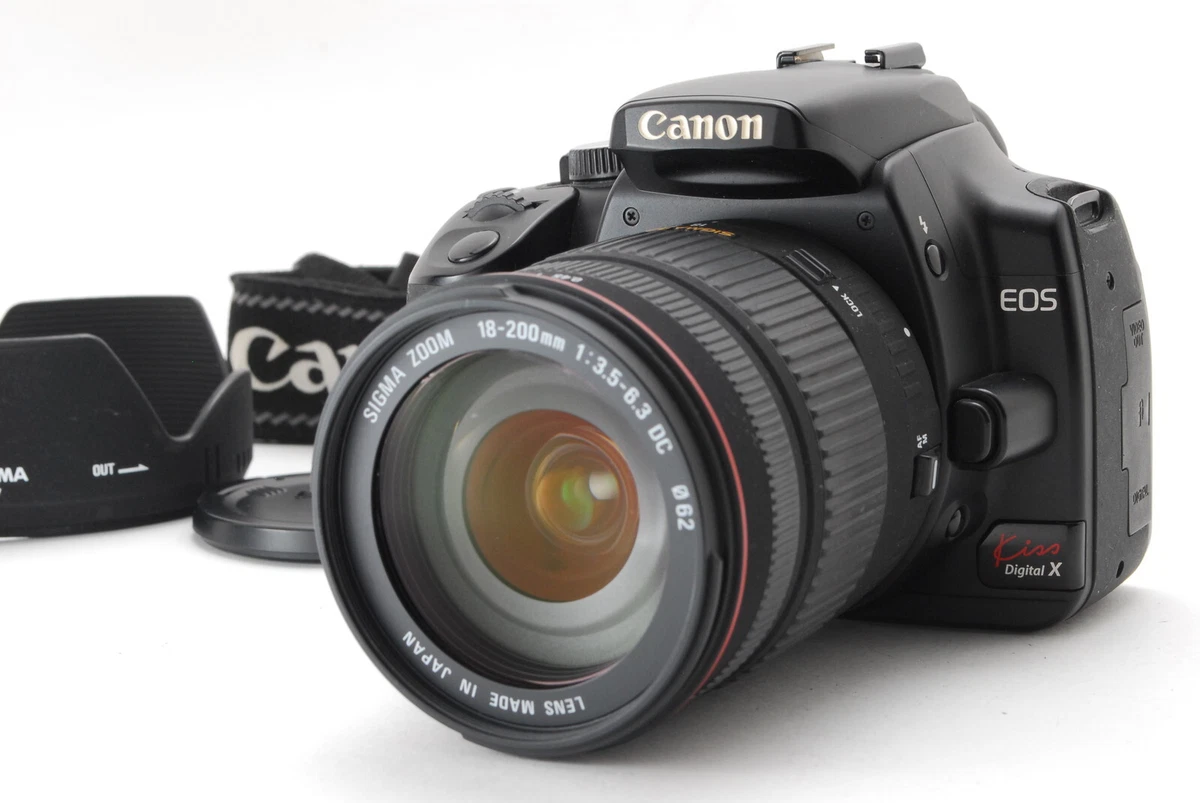 Canon EOS KISS DIGITAL N &SIGMA18-200mm-