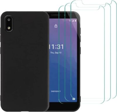 For Orbic Maui Maui+RC545L Verizon Case Silicone Gel Cover + 2x Screen ...