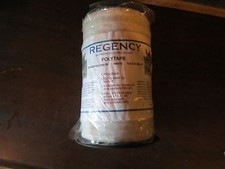 Regency Electric Fence Polytape White Standard Grade Livestock 1/2" x 656'