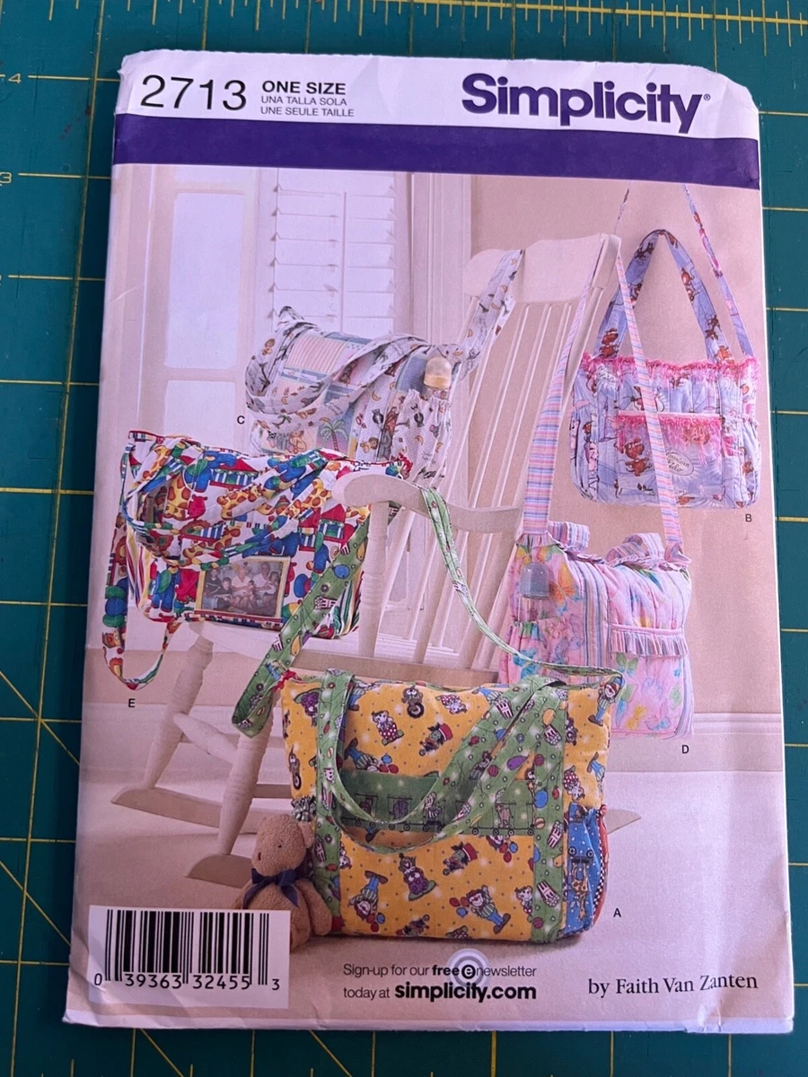 Diaper bag pattern simplicity sale