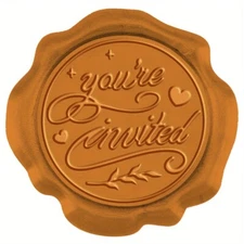 1box about 50pcs Adhesive Wax Seal Stickers Envelope Seal tion for Craft