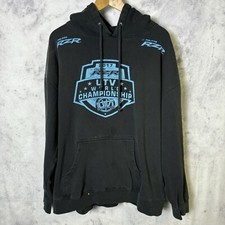 RZR UTV World Championship Hoodie Sweatshirt Mens XL Black Racing