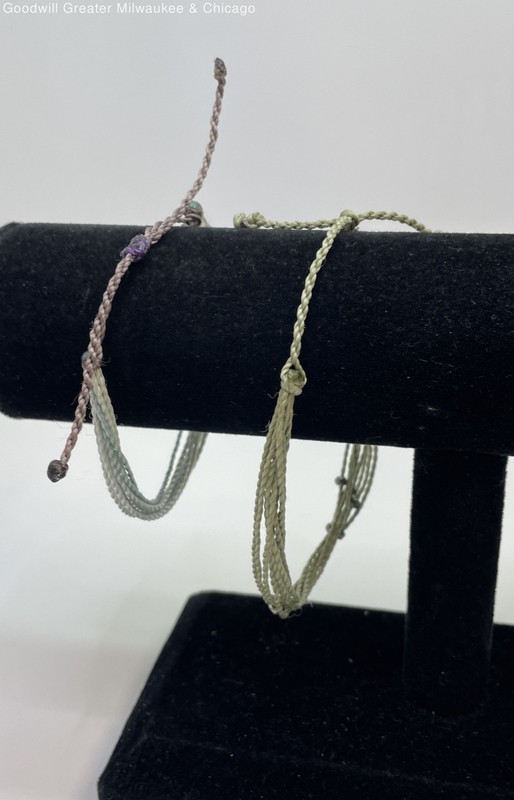 Pura Vida Woven Adjustable Bracelets 3.4g