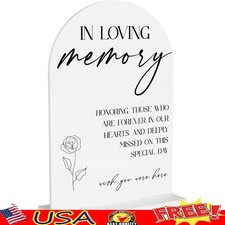 Acrylic Wedding Sign Minimalist Tabletop Decor Engagement Reception Gift Idea US