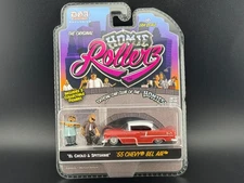 Greenlight 1955 Chevrolet Bel Air Red Homie Rollerz 204871 1/64