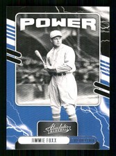 2021 Panini Absolute Power Retail #PO-3 Jimmie Foxx Athletics TW6145