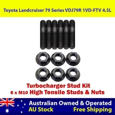 High Tensile Turbo Charger Stud Kit For Toyota Landcruiser 79 Series VDJ79R