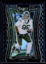 2024 Panini Select Quinnen Williams #369 Suite Level Black Dragon Scale Prizm /1