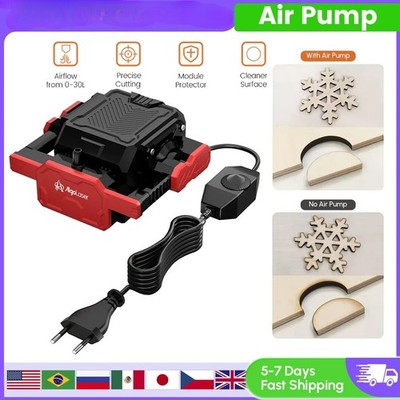 Laser Engraver Air Compressor Air Assist Pump with 30L/Min Air Output Low Nois