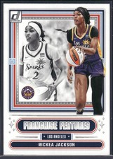 2025 Donruss WNBA #8 Rickea Jackson Franchise Features