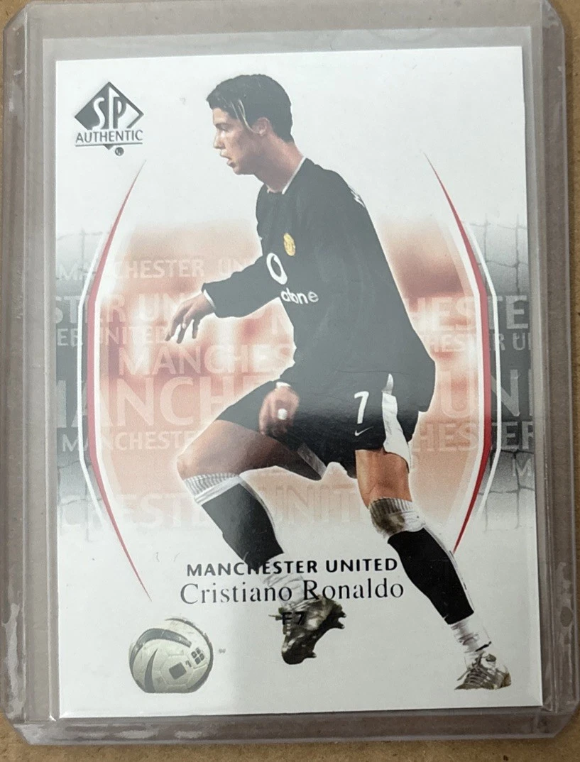 2004 SP Authentic Manchester United Soccer Trading Cards for sale
