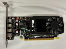 Nvidia Quadro P1000 4GB GDDR5 4x mini-DisplayPort PCIe Video Graphics Card