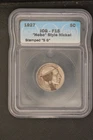1927 "Hobo" Style F 15 IGC Certified Buffalo Nickel, Stamped "S G"