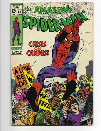 Amazing Spider-Man 68 1969 Marvel Comics VG 4.0 Kingpin Gwen Stacy