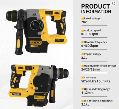 DeWalt DCH273 Bohrhammer SDS-Plus 18V/20V - 2,1J nur Gehäuse