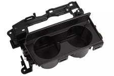 Genuine  Figured Sapele Open Pore Front Floor Console Cup Holder Plate 23409296