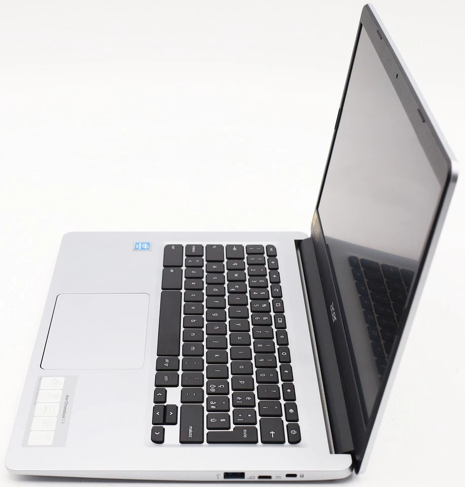 Acer Chromebook 314 CB314 Portatile Intel Pentium N5030 4GB 64GB eMMC Qwerty - Immagine 3 di 4