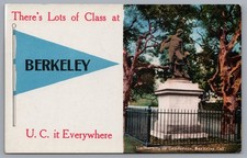 There's Lots Of Class At Berkeley U. C. It Everywhere Pennant Postcard