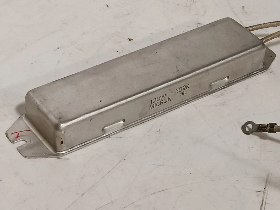 Resistencia Regenerativa Externa de Gran Capacidad Micron MR12 120W 50 ohmios Foto 3 de 4