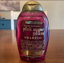 OGX Limited Edition Dreamy Hydration + Pink Sugar Plum Organix Hair Shampoo 