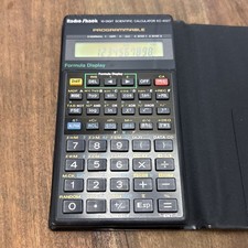 Radio Shack Scientific Calculator EC-4027 w/Case Vintage Old Techie Retro WORKS