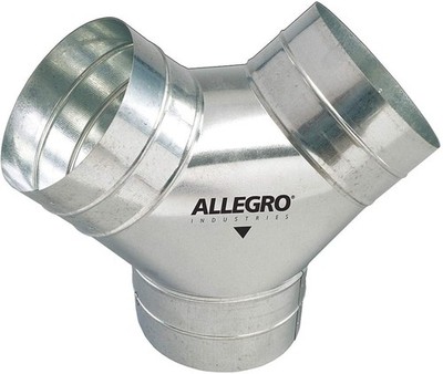 Allegro Industries 9500-Y Y Duct Connector, 8''