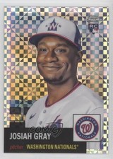 2022 Topps Chrome Platinum Anniversary X-Fractor Josiah Gray #15 ux1