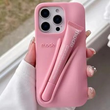 Rhode "Summer Lip Gloss"  3D Silicone Case For iPhone 17 Pro Max 16 15 14 13 12