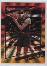 2021-22 Panini Donruss Holo Red & Gold Laser Cedi Osman #187 0pm