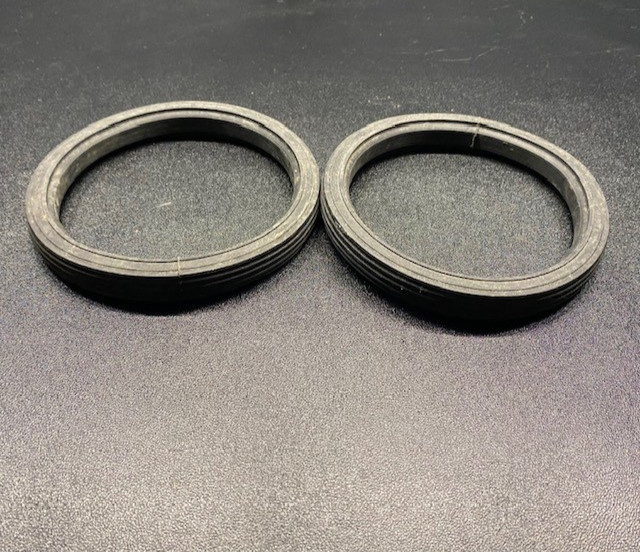 Tricycle Tires- Trike or Wagon Vintage Solid rubber Black Ti
