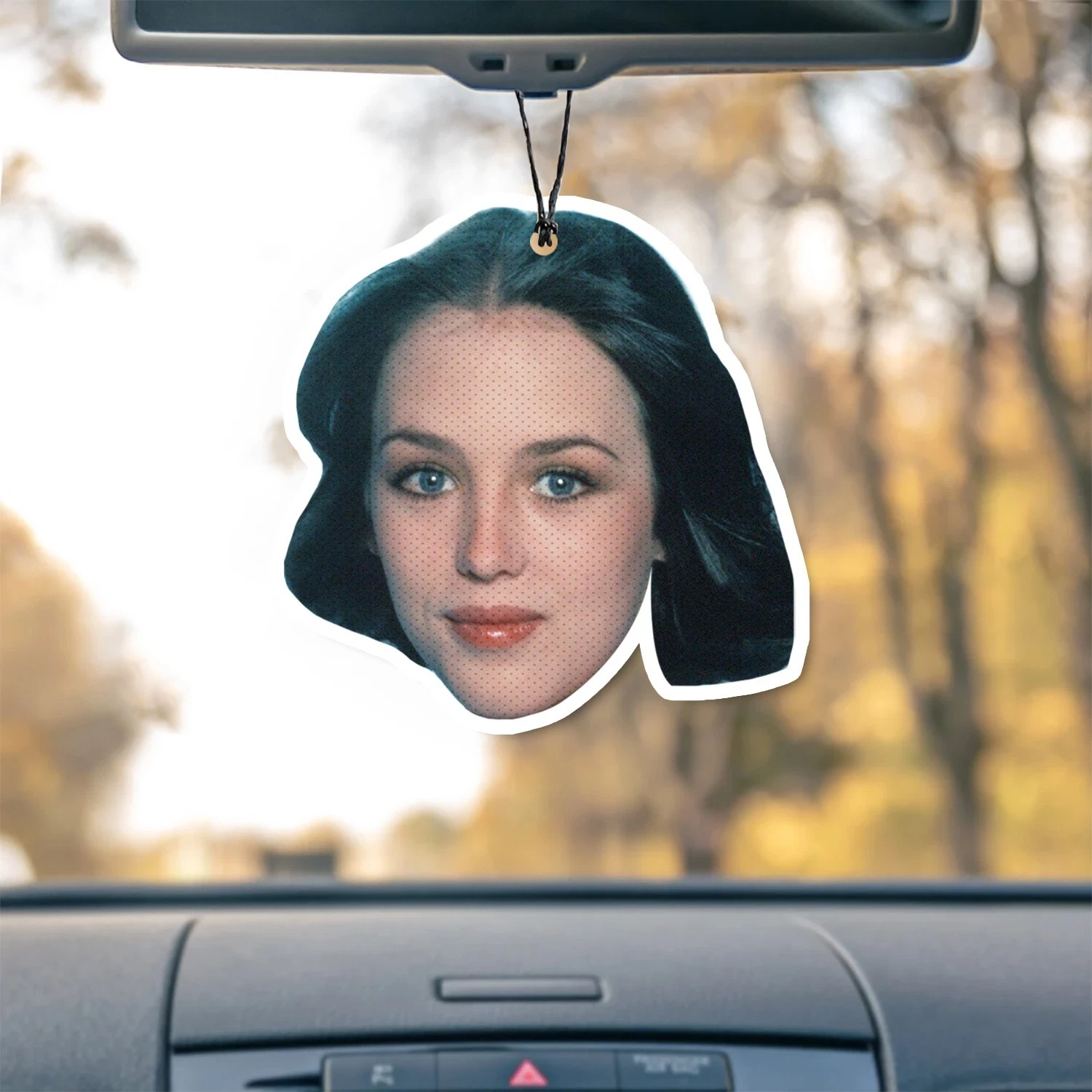 Isabelle Adjani Unscented Hanging Car Air Freshener Freshie