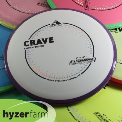 Axiom FISSION CRAVE *pick you weight and color pattern* Hyzer Farm disc golf