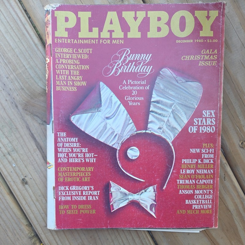 Playboy Magazine  December 1980 George C Scott Interview