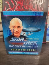 1992 Star Trek Next Generation Trading Cards Box Unopened Inaugural Edition 