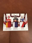 2024 Panini Flawless Triple Patches Mahomes II Lamar Jackson Josh Allen Ruby /15
