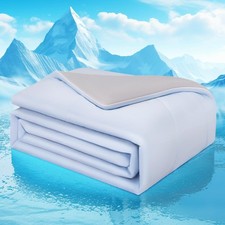 Cooling Comforter Twin Size Double Sided Cold Cooling Blanket for H... Fast Ship