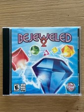 Bejeweled 2 PC Mac CD-ROM Jewel Case PopCap Games Vintage Retro Puzzle Game CIB image