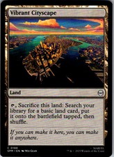 Vibrant Cityscape Marvel's Spider-Man 188 Common Magic: The Gathering Near Mint