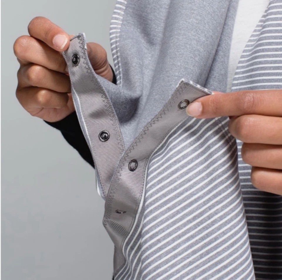 Bufanda Lululemon Vinyasa - Rayas Púrpura - Talla Única Athleisure Pilates Princesa Foto 3 de 4