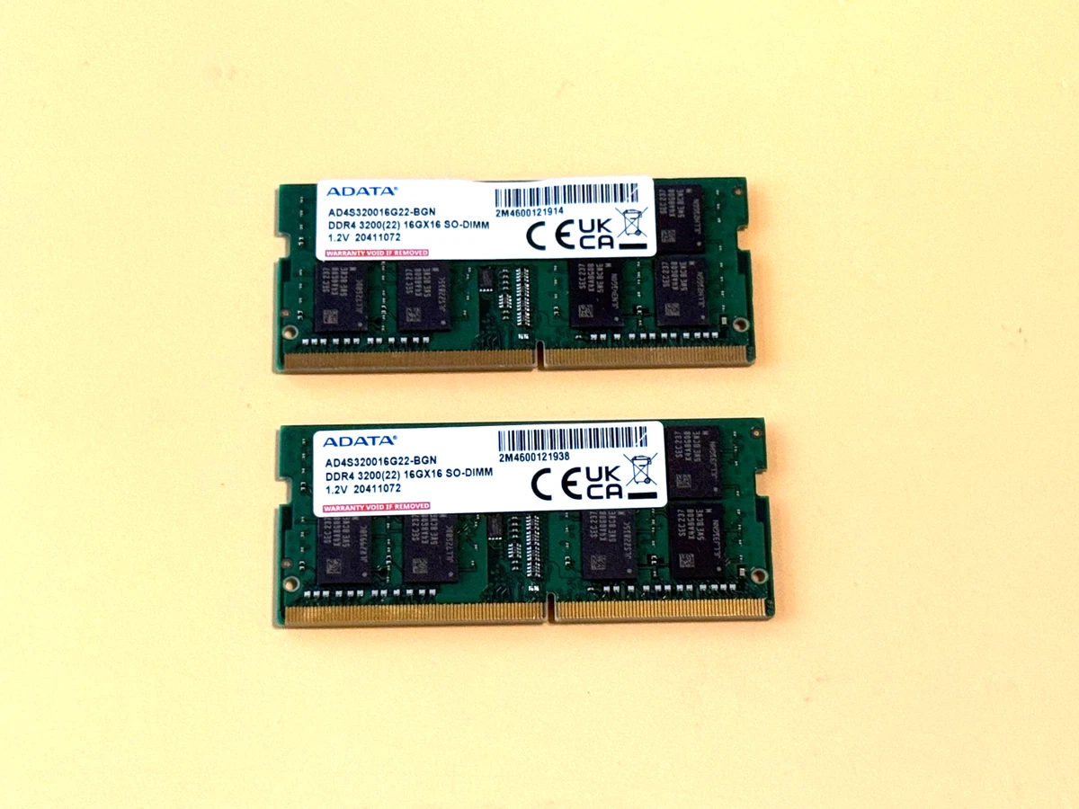 ADATA Computer RAM 32 GB Total Capacity for sale | eBay
