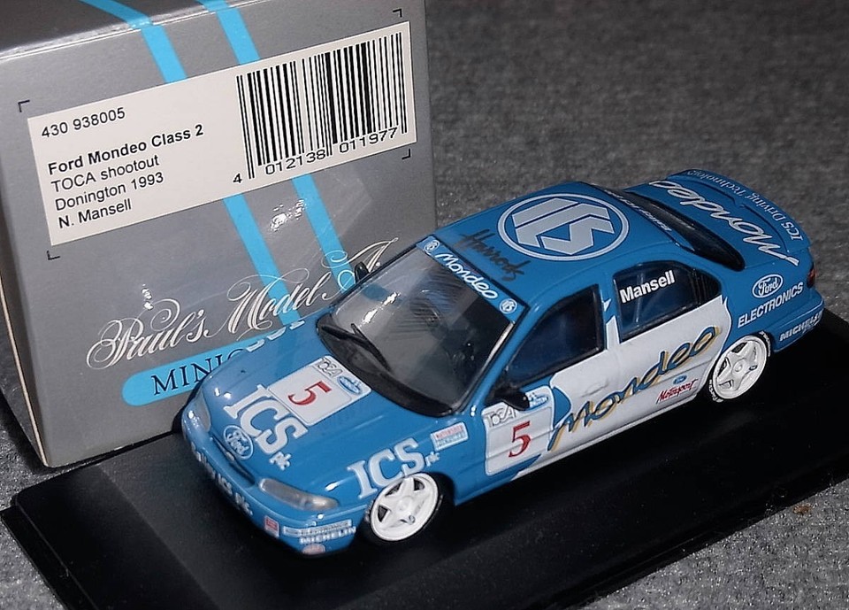 Miniature Ford Mondeo Si – TOCA Shootout Donington 1993 – Nigel Mansell – 1/43