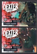 DEXTER SEASON 4 (Breygent/2012) COSTUME CARDS: MARIA LaGUERTA Both MLD & MLR