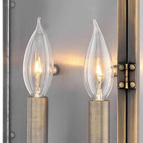 Hinkley Lighting 2005 Hamilton 2 Light 18-1/4" Tall Heritage - Brass - Picture 5 of 6