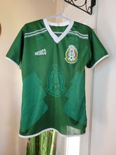Mexico National Soccer Team Green V-neck Kids Jersey Size 5T FIFA World Cup