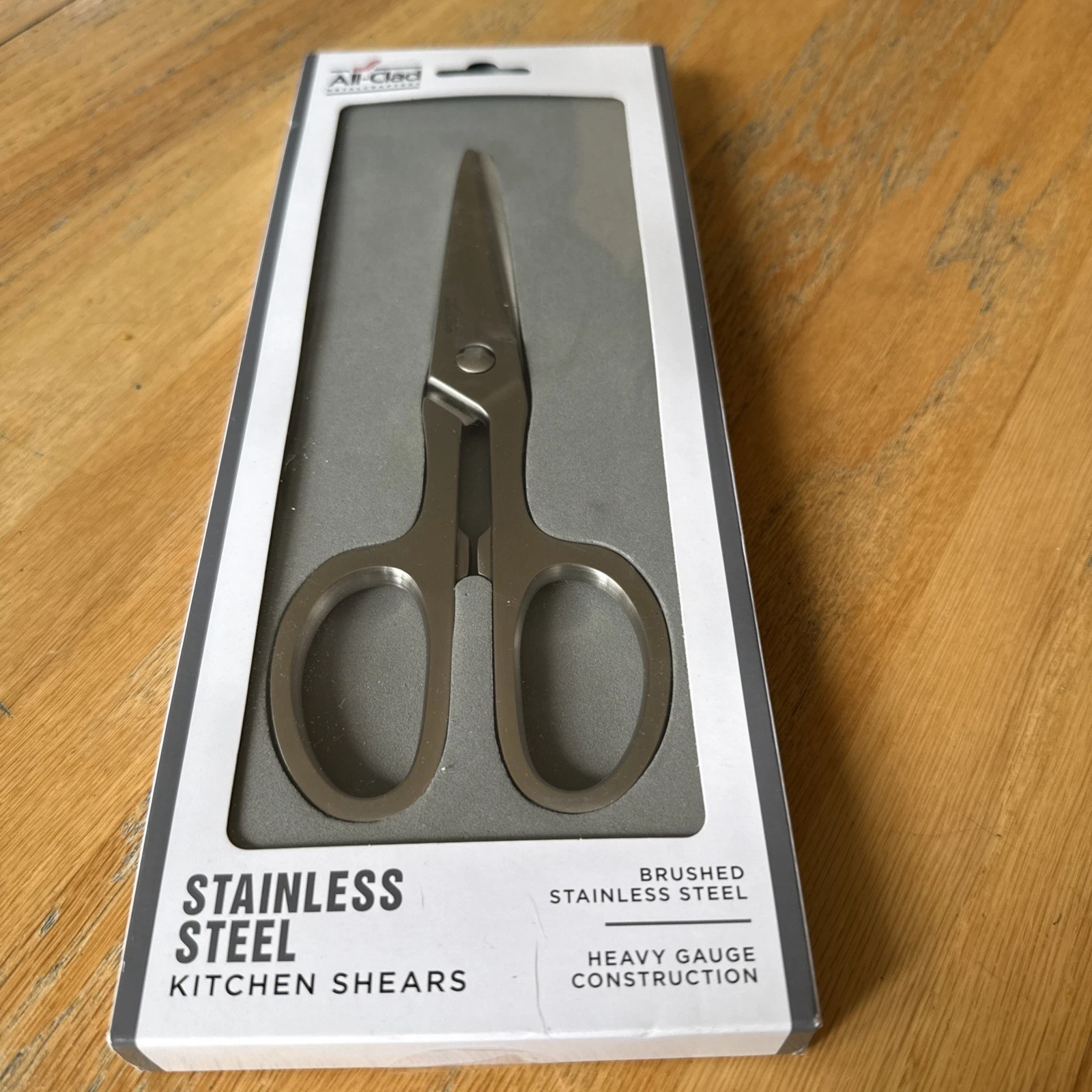 All-Clad Stainless Steel Kitchen Shears Brushed Heavy Gauge Pull-Apart NEW NIB
Opens in a new window