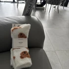 Cosy socks Womens Girls one size Plush Teddy Bears primark New