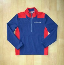 NWOT Vineyard Vines Regatta Blue 1/4 Zip Pullover Jacket Pockets Boys M 12-14