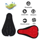 Bicycle Saddle 3D Soft Cycling Seat Cover MTB Mountain Bike Thickene Sponge Pad
