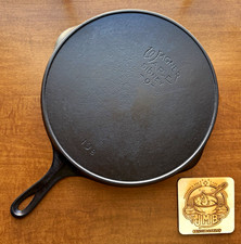 WagnerWare #10 Cast Iron Skillet with Heat Ring - JMB Restorations